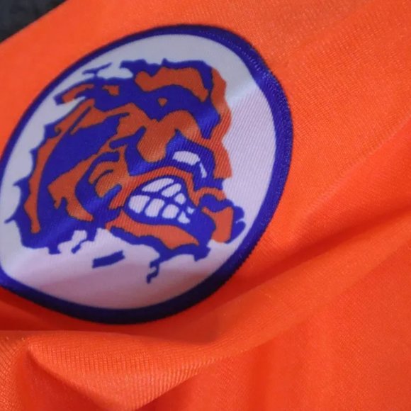 The Waterboy Football Jersey Mens Large Orange Bobby Boucher #9 Adam Sandler - Picture 7 of 10